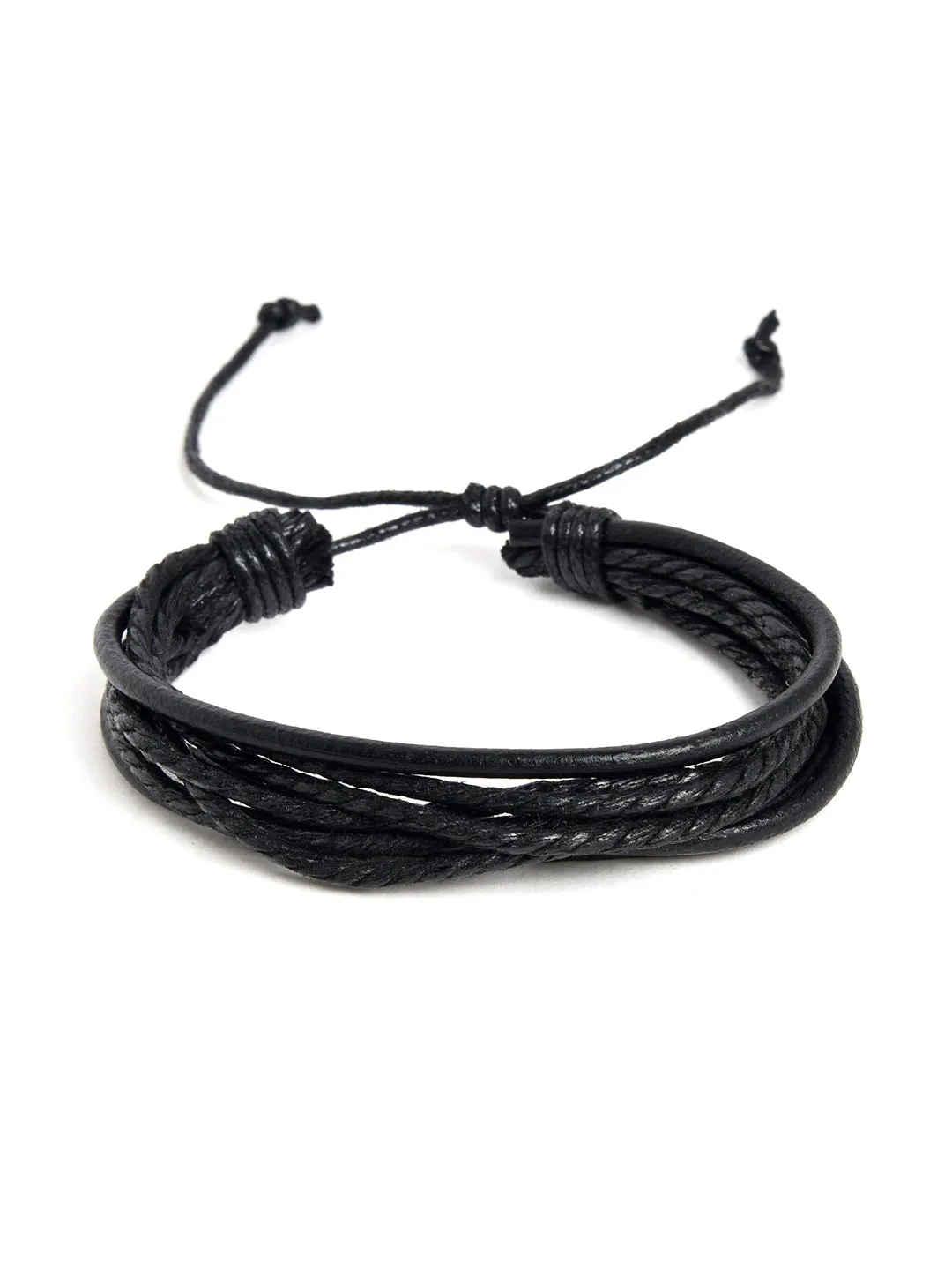 Slip on Black Bracelet