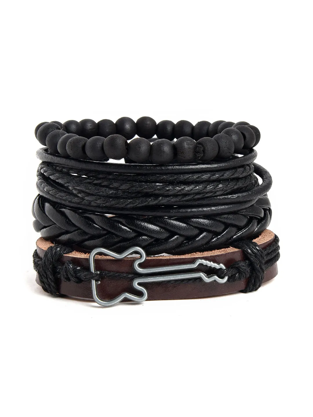 Slip on Black Bracelet