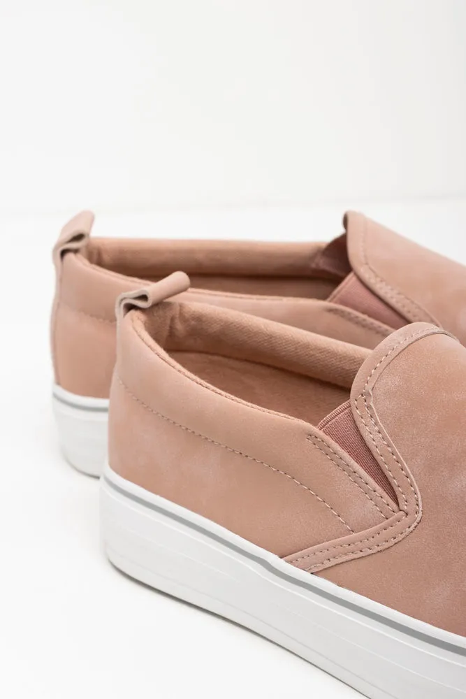 Slip On Sneakers Dusty Pink