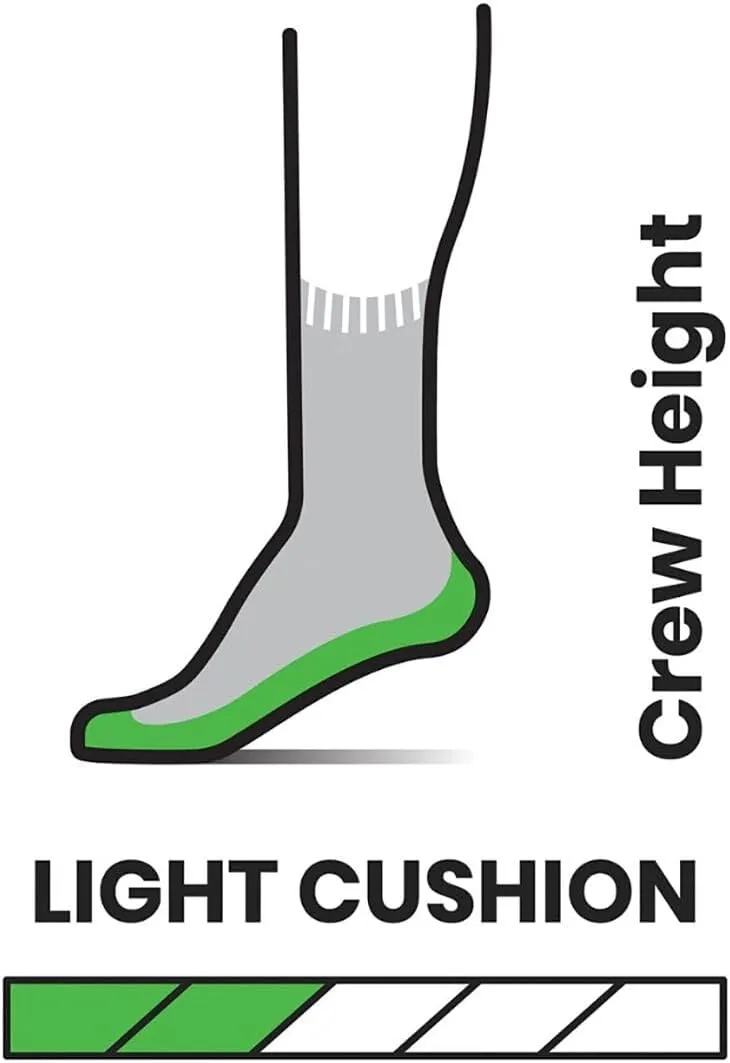 Smartwool Unisex Kid's Hike Light Cushion Striped Crew Socks (Toddler/Little Big