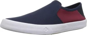 Sperry Top-Sider Men's Striper II Slip-On Sneaker,navy/red,7 D(M) US