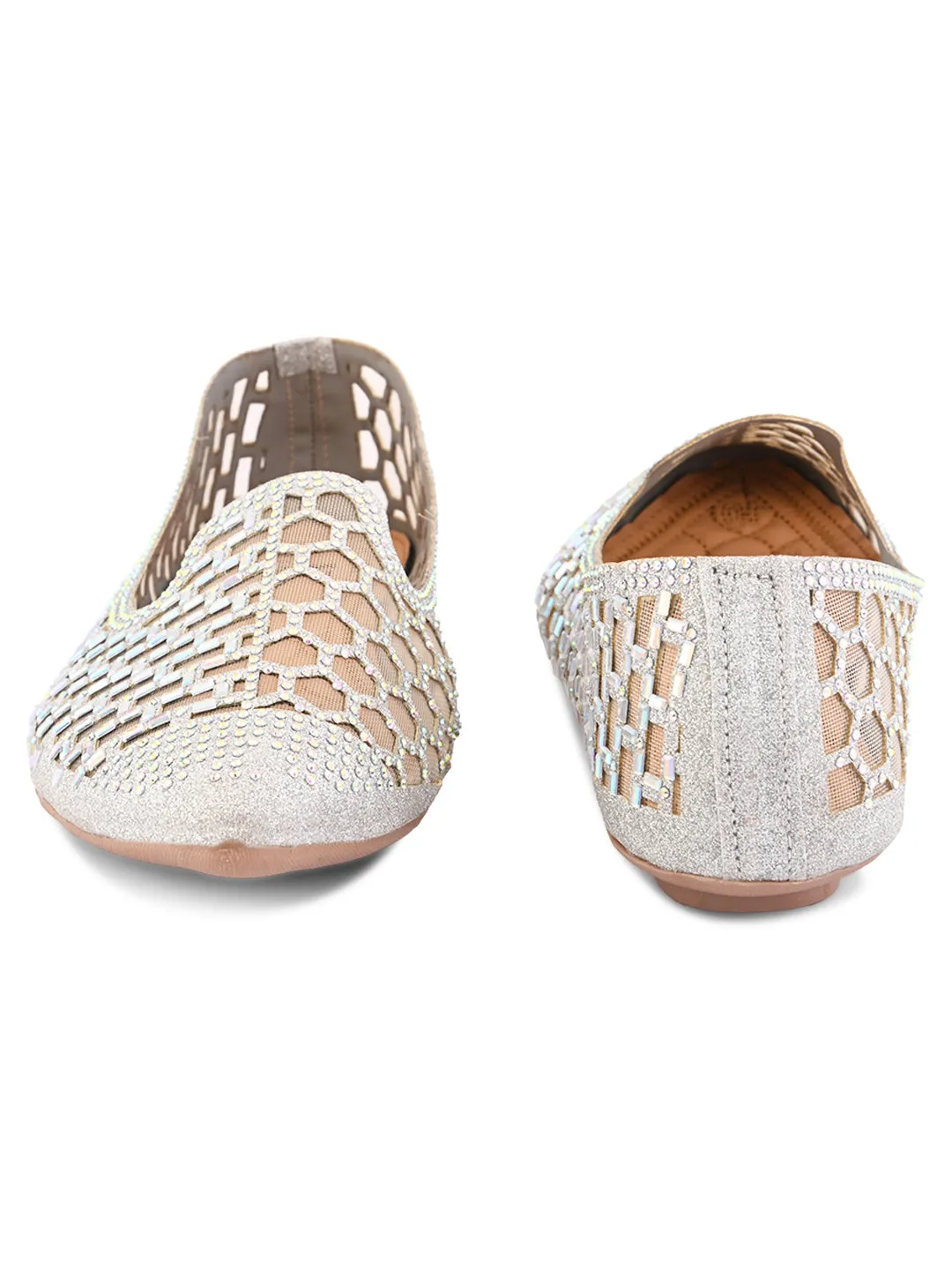 Stylish Slip-On Shimmering Bellies