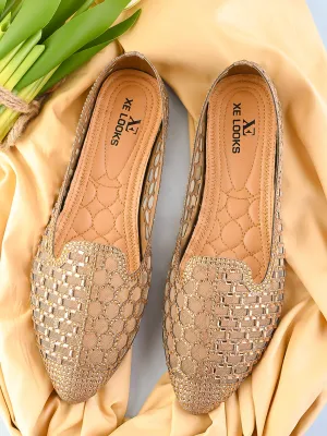 Stylish Slip-On Shimmering Bellies
