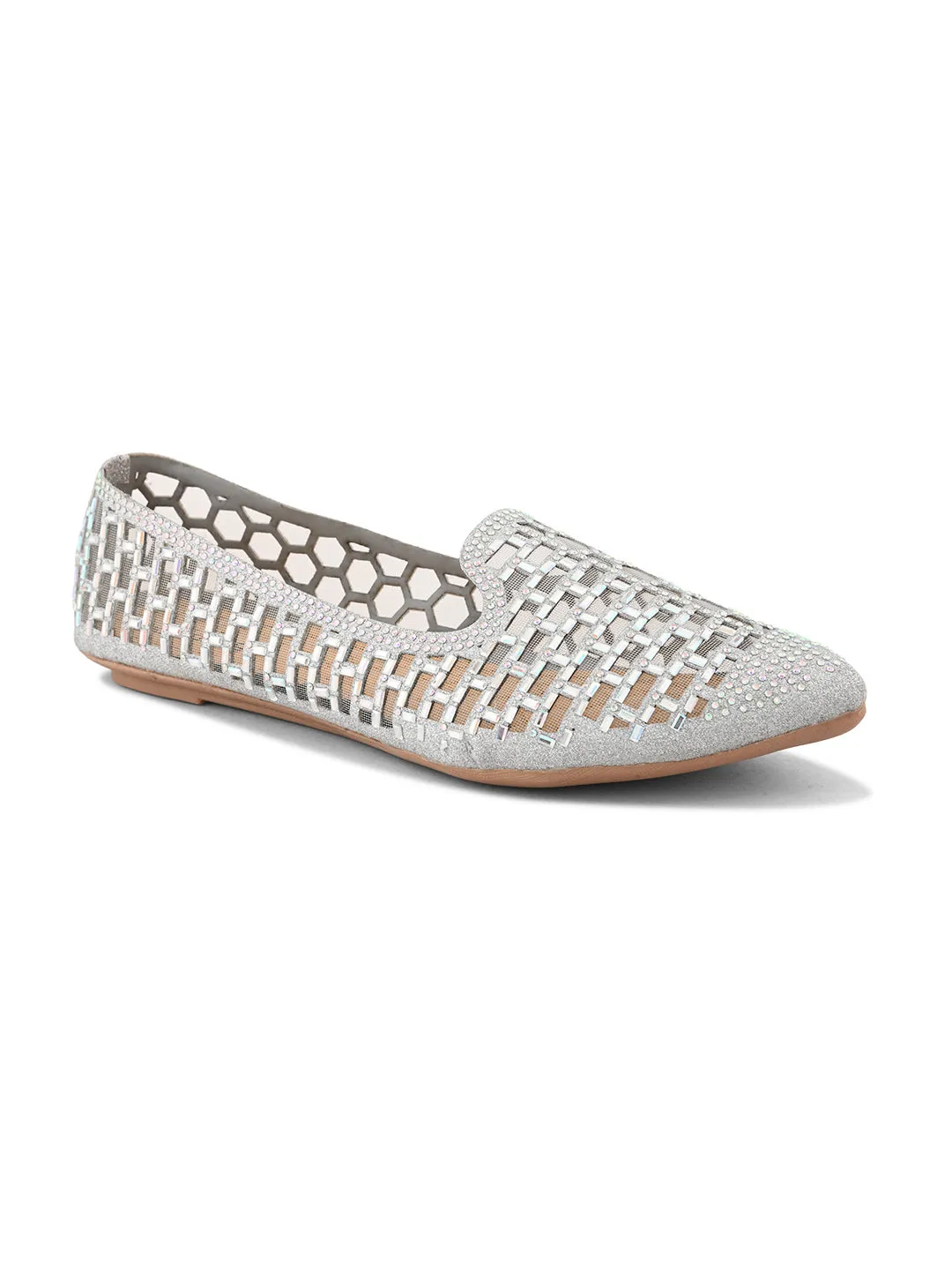 Stylish Slip-On Shimmering Bellies