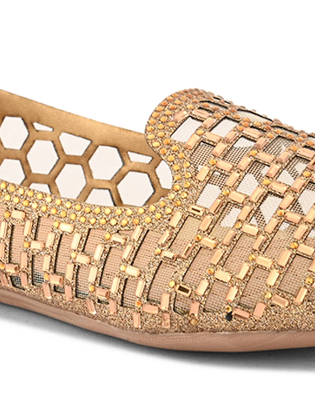 Stylish Slip-On Shimmering Bellies