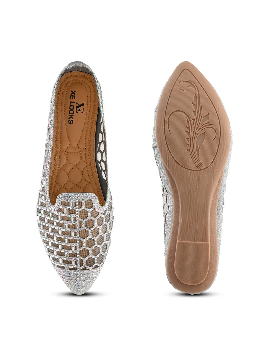 Stylish Slip-On Shimmering Bellies