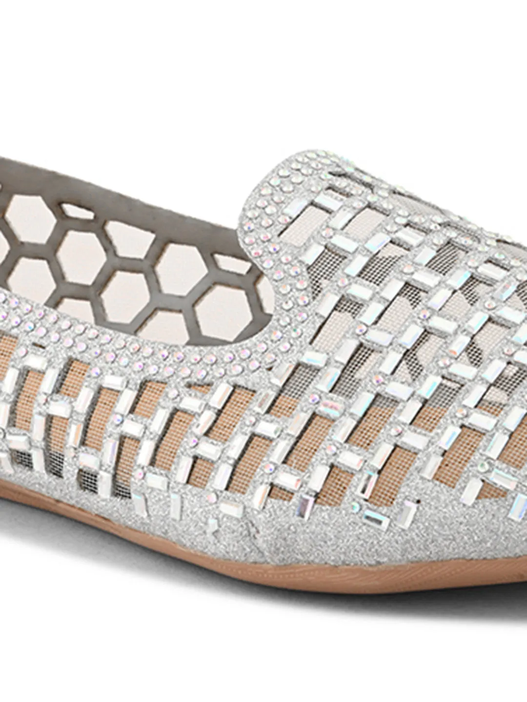 Stylish Slip-On Shimmering Bellies