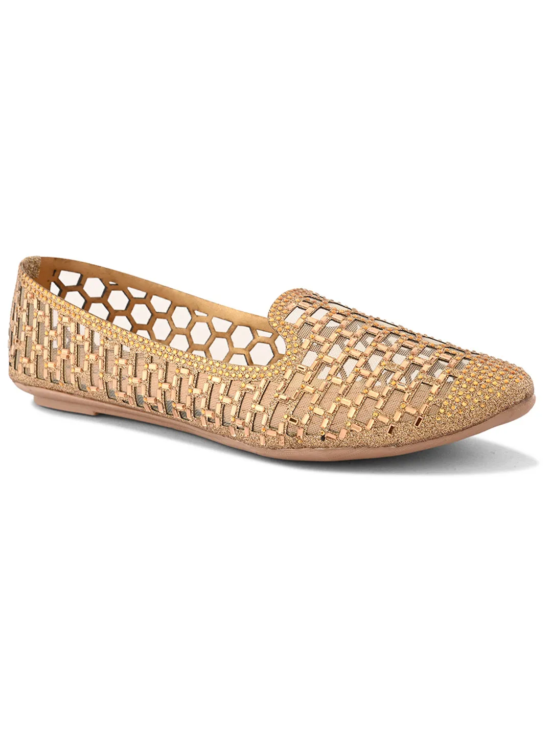 Stylish Slip-On Shimmering Bellies