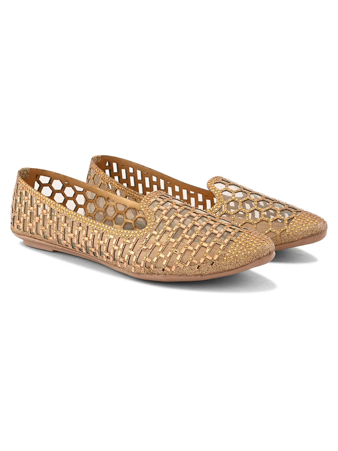 Stylish Slip-On Shimmering Bellies