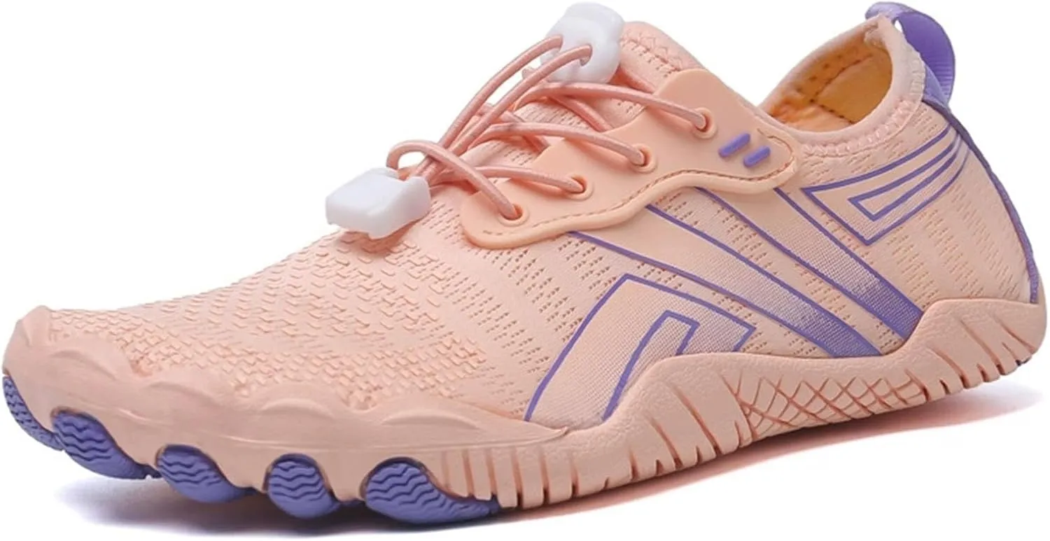 Stylish Water Shoes for Women Men Quick Drying, Breathable Mesh Hiking Barefoot Water Shoes, Gym Workout Outdoor Sports Surf Yoga Beach Walking