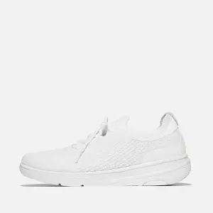 SUPER-Q Knit Slip-On Laced Sneakers