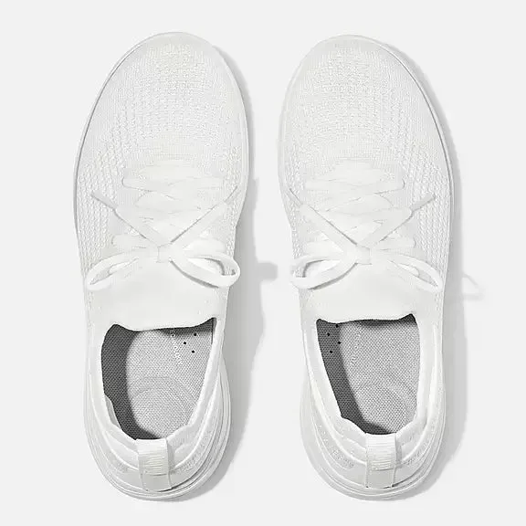 SUPER-Q Knit Slip-On Laced Sneakers