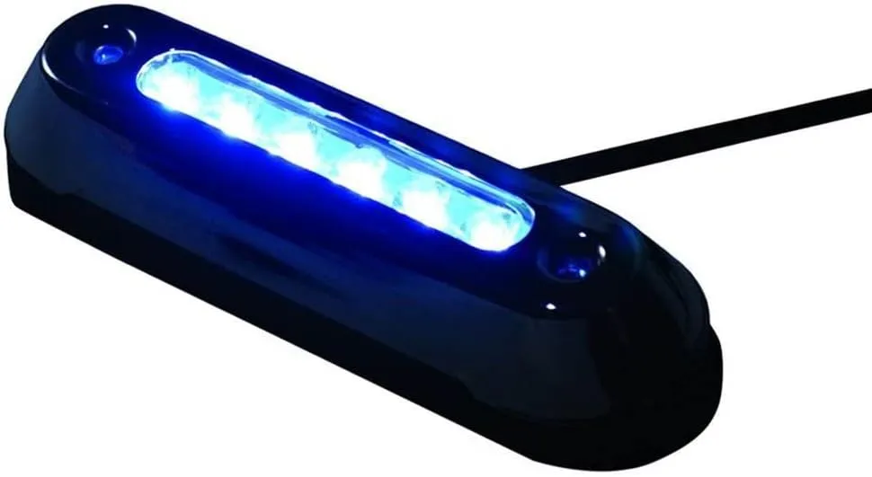 T-H MARINE Stainless Steel Bezel LED Oval UNDE
