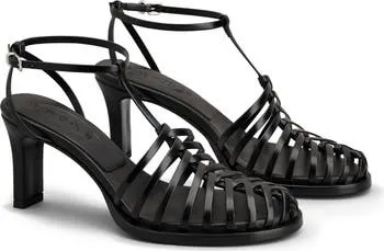 T-Strap Cage Sandal