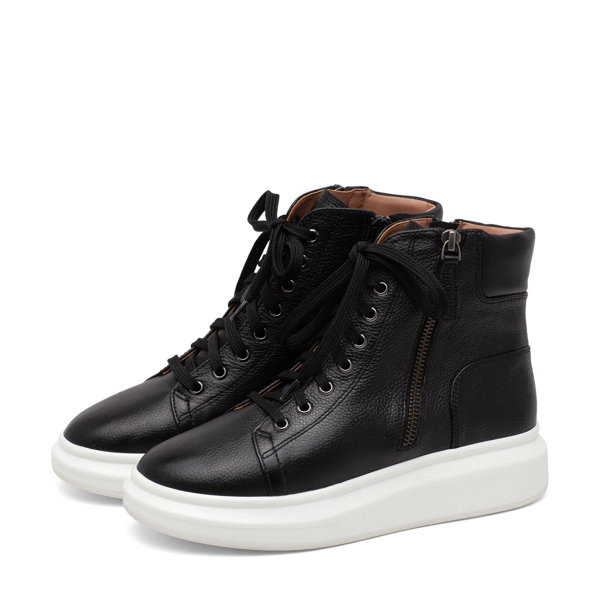 TANYA | Marshmallow Bottom High-top Sneakers