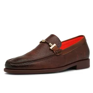 Tayno The Caprio Coplex Leather Loafer Coffee
