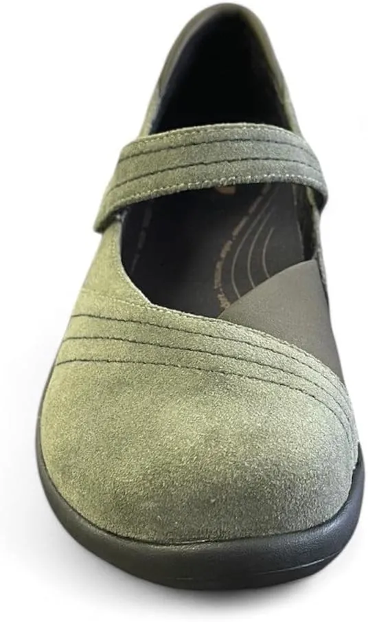 Timaru Women's Orthotic Bunion Friendly Mary Janes with Arch Support - Comfortable Leather Upper and Removable Footbed