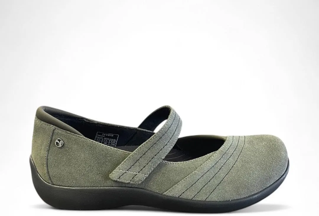 Timaru Women's Orthotic Bunion Friendly Mary Janes with Arch Support - Comfortable Leather Upper and Removable Footbed