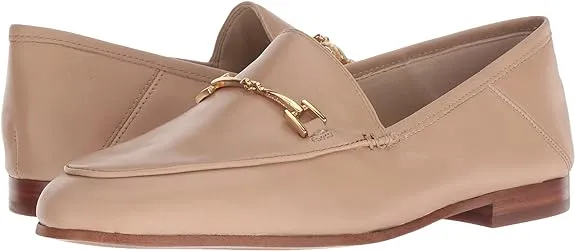 Toe Loafers Almond Best-seller Smooth transaction Slip Loraine Nude Edelman Rose On Leather Fashion Sam Classic