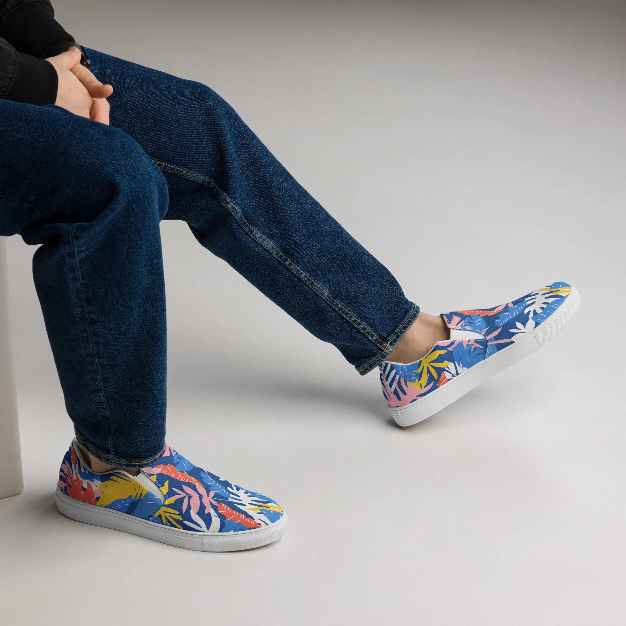 Tropical Storm Men’s slip-on shoes