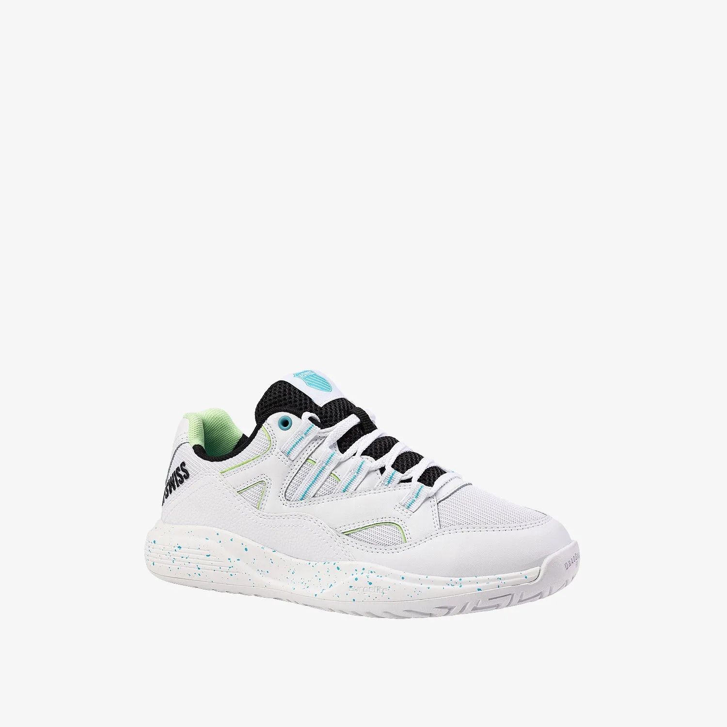 Tura Team Women's Shoes - White/Paradise Green/Black