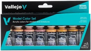 Vallejo - Model Color Face & Skin Tones Set | Modeling Acrylic Paints | 8 bottles x 18 ml (0.60 fl.oz.)