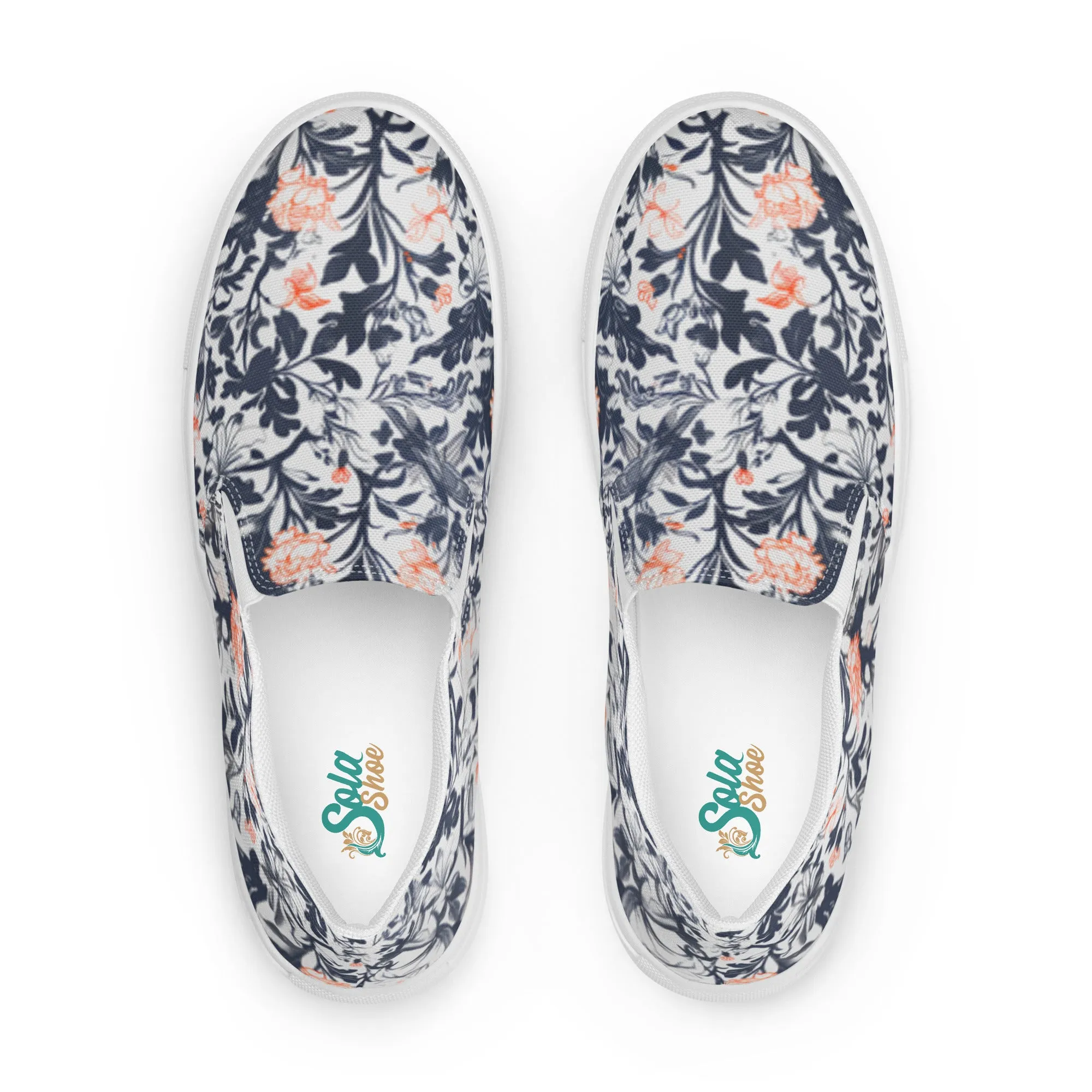 Victorian Poetry Men’s slip-on shoes