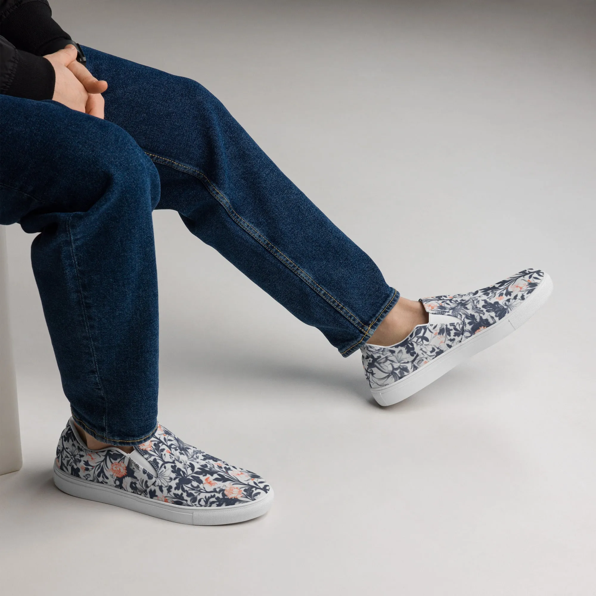 Victorian Poetry Men’s slip-on shoes