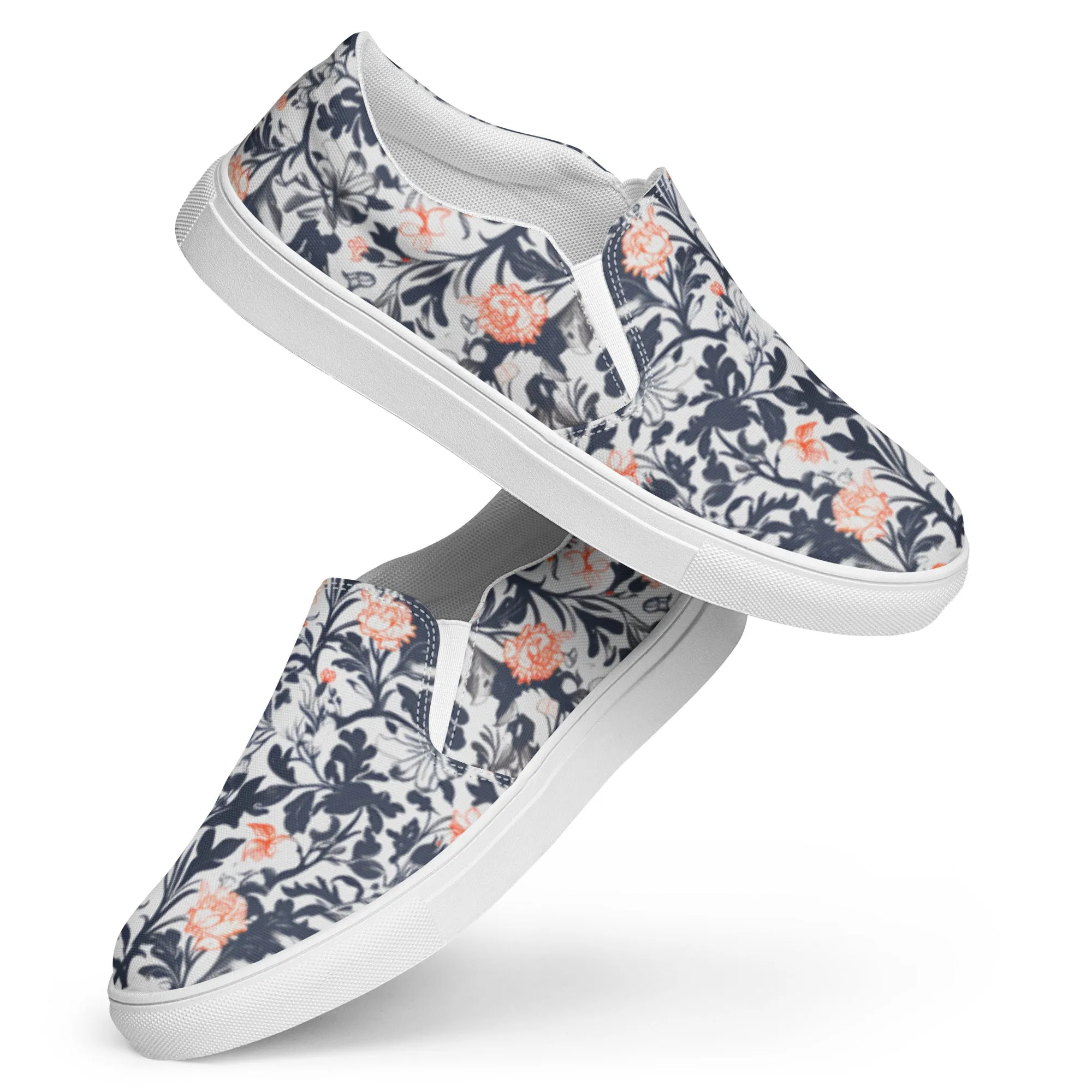 Victorian Poetry Men’s slip-on shoes