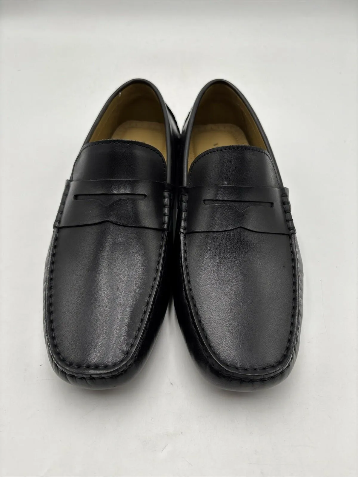 Vince Camuto Men’s Esmail Driving Black Loafer Storm Size 9.5M