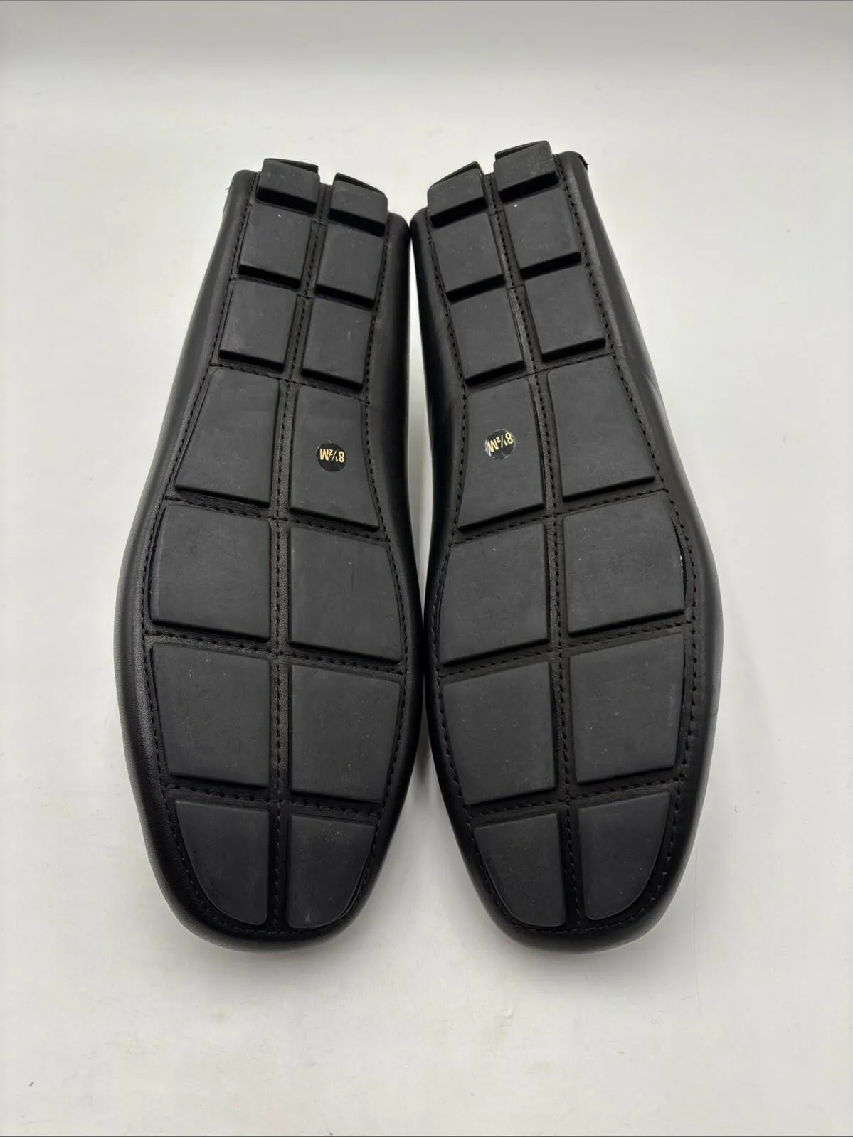 Vince Camuto Men’s Esmail Driving Black Loafer Storm Size 9.5M