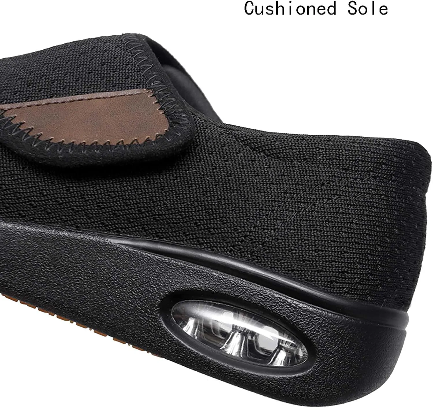 Walking Shoes for Women Wide Slip-on Shoes for Swollen Feet Adjustable Walking Shoes for Elderly Foot