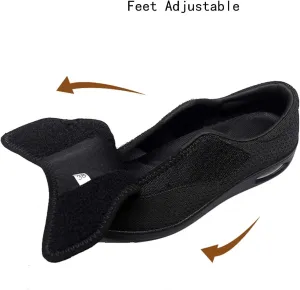 Walking Shoes for Women Wide Slip-on Shoes for Swollen Feet Adjustable Walking Shoes for Elderly Foot
