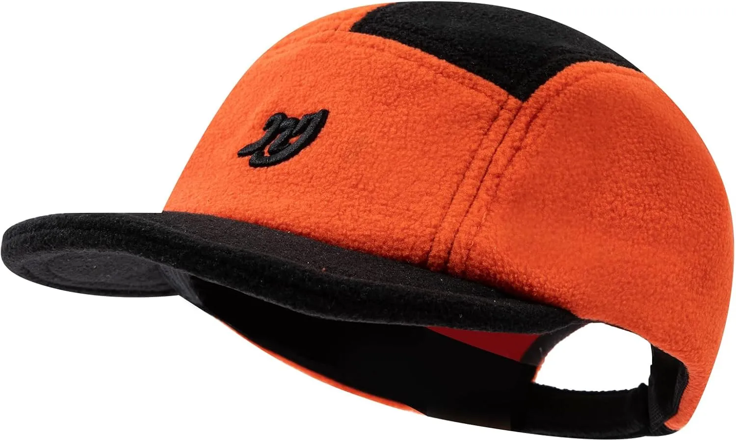 Winter 5 Panel Caps for Men Short Brim Baseball Cap Flat Bill Dad Hats Warm Snapback Trucker Hat Causal Umpire Hats