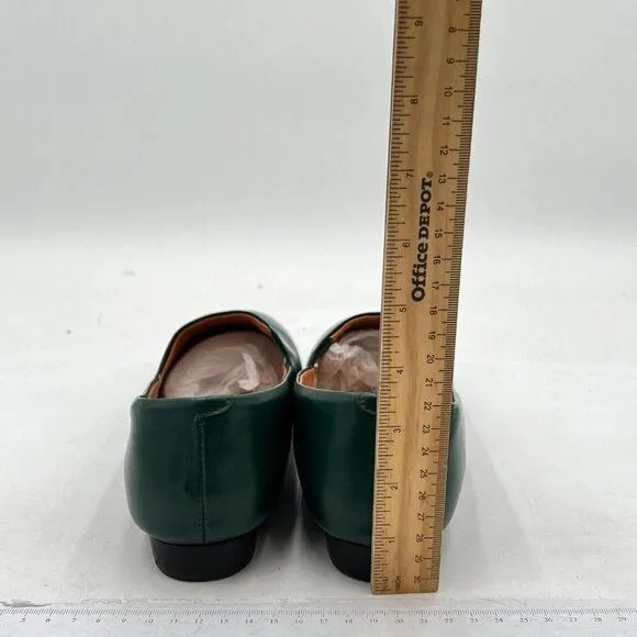 Women Fashion Closed Almond Toe Pumps Solid Color Loafer Flats Cozy Party