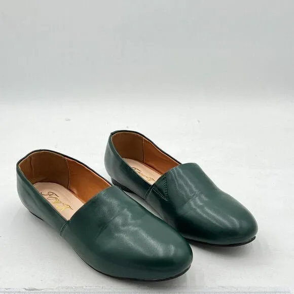 Women Fashion Closed Almond Toe Pumps Solid Color Loafer Flats Cozy Party