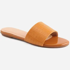 Women "LILY" Matt Slip On Slippers