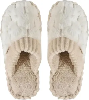 Women's Fuzzy Plush Slippers - Soft, Warm, and Cozy Indoor Slip-Ons with Non-Slip Sole for Home and Lounge Wear