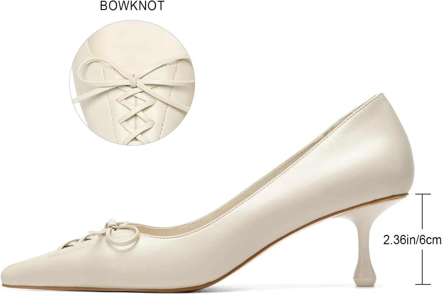 Women's Pointed Pumps Sexy Stiletto Heels Closed Pumps Comfortable Stylish Slip-On Dress Shoes for Party Wedding Proms Work Shoes