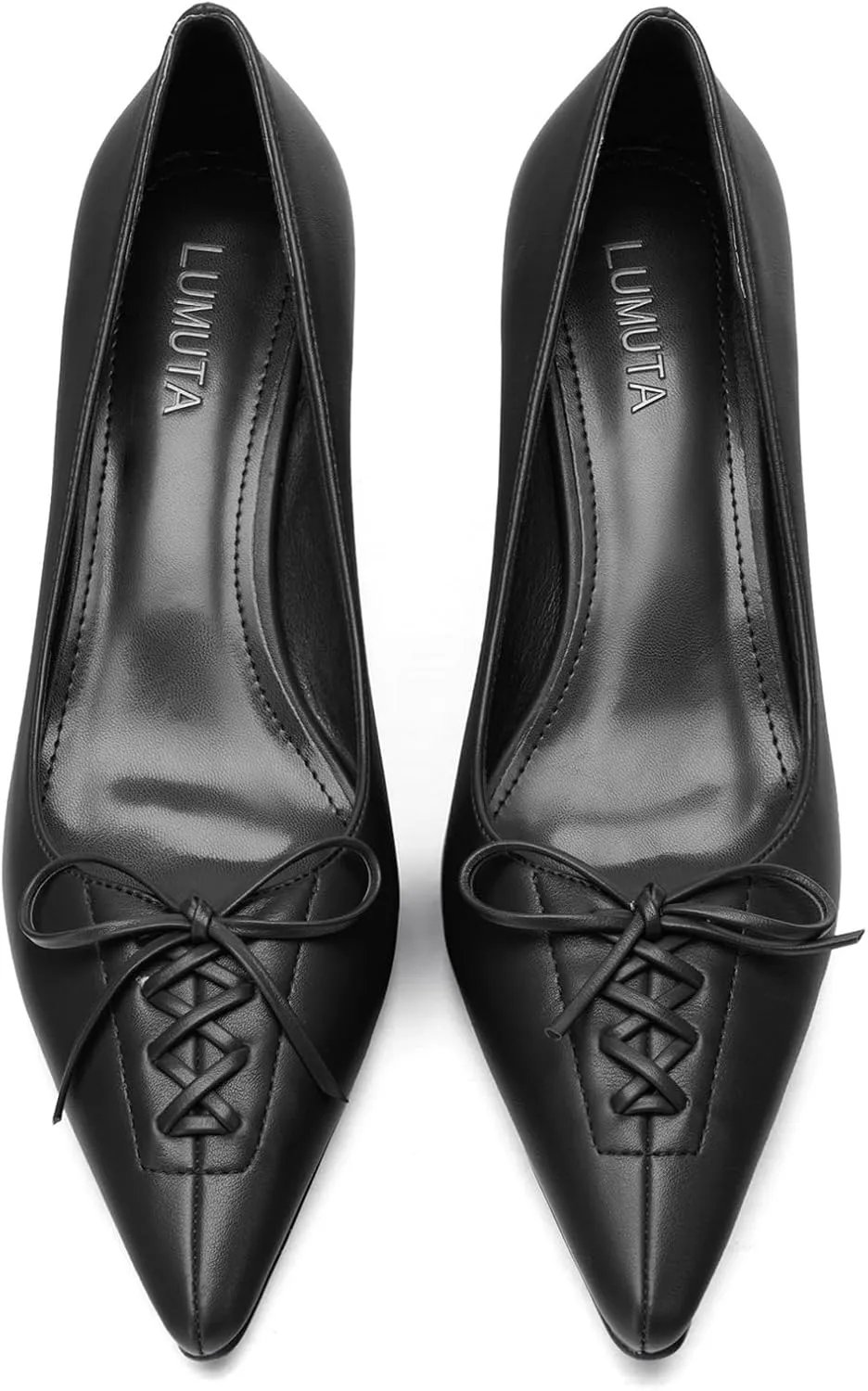 Women's Pointed Pumps Sexy Stiletto Heels Closed Pumps Comfortable Stylish Slip-On Dress Shoes for Party Wedding Proms Work Shoes