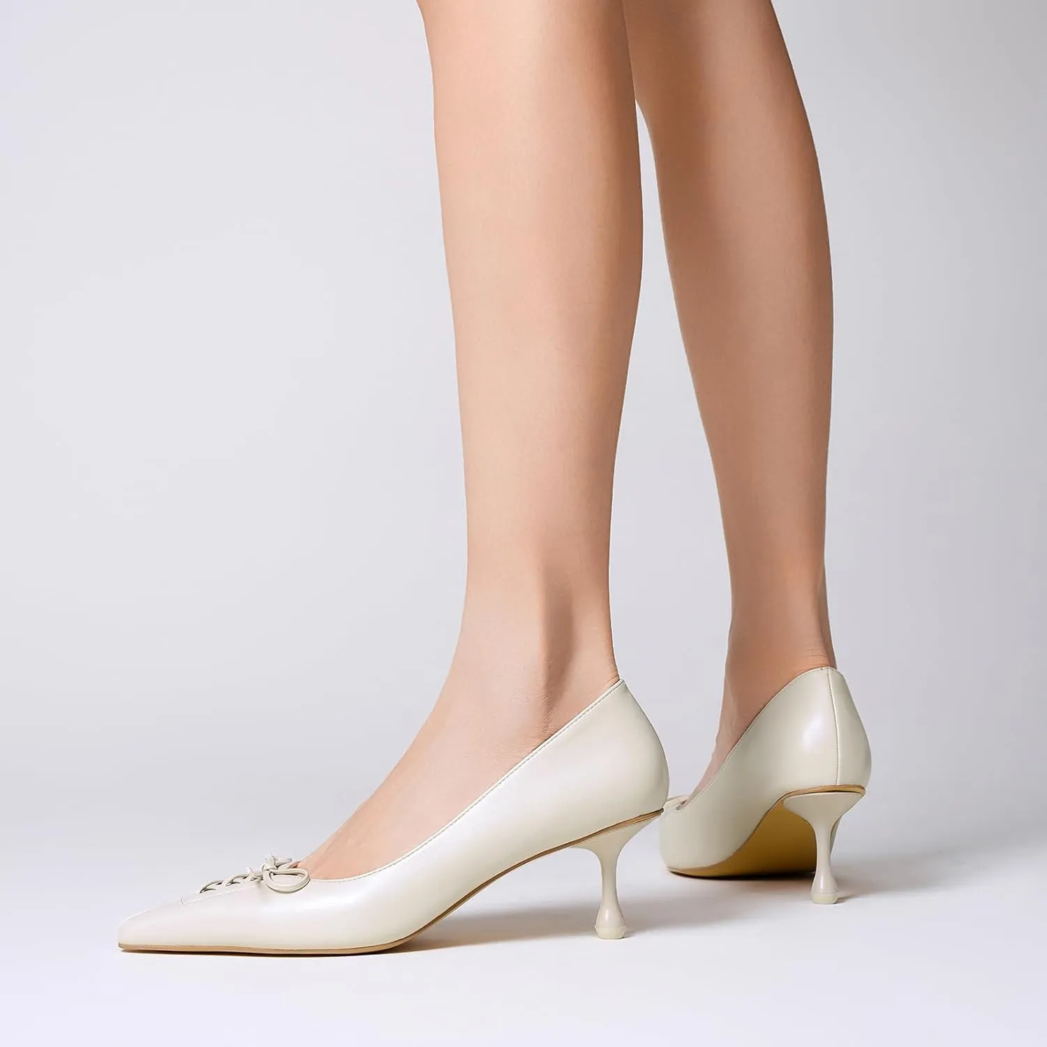 Women's Pointed Pumps Sexy Stiletto Heels Closed Pumps Comfortable Stylish Slip-On Dress Shoes for Party Wedding Proms Work Shoes