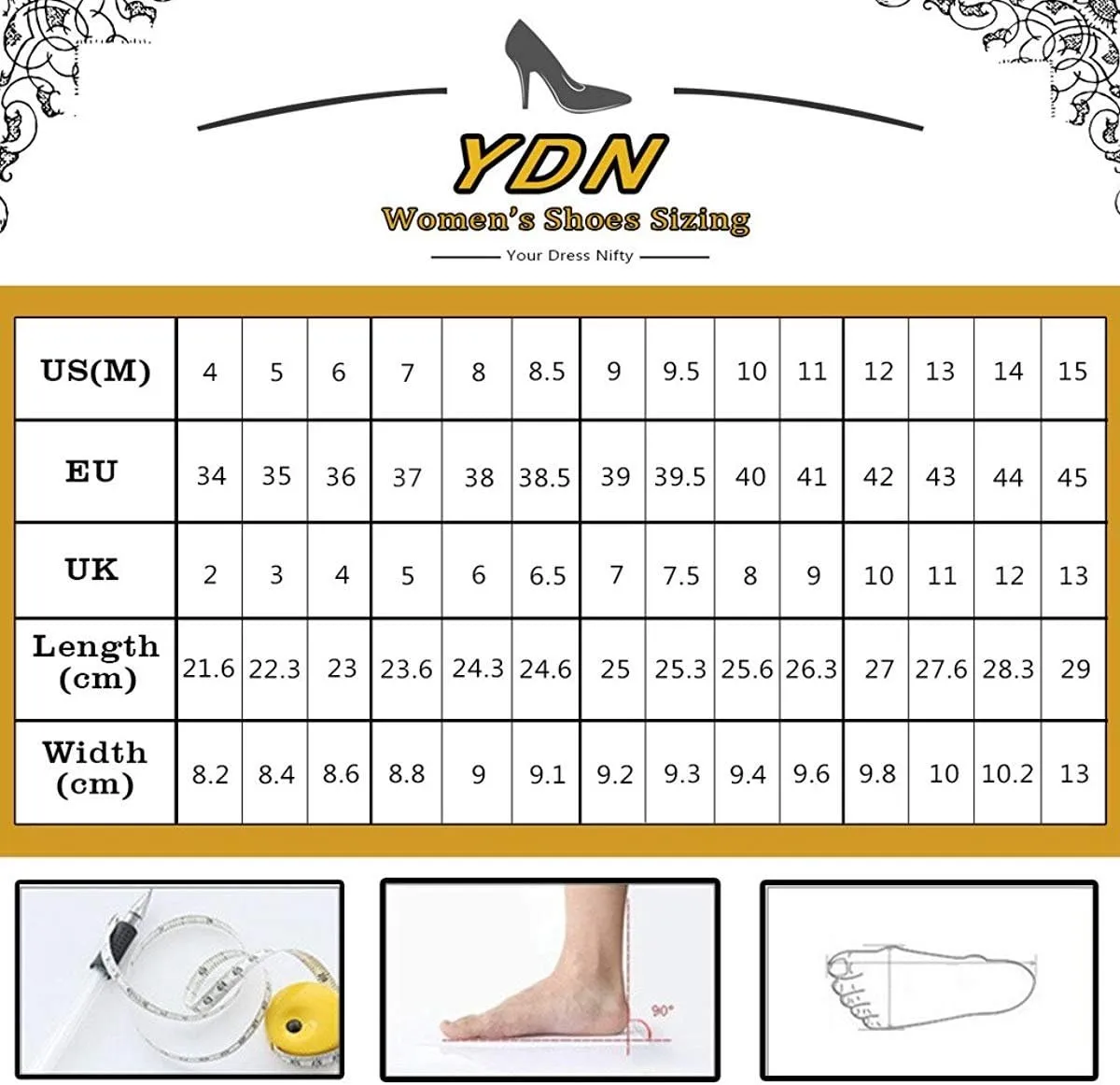 YDN Women Formal Block Heel Cutout Pumps Round Toe Slip On Patent Basic Office Dress Shoes