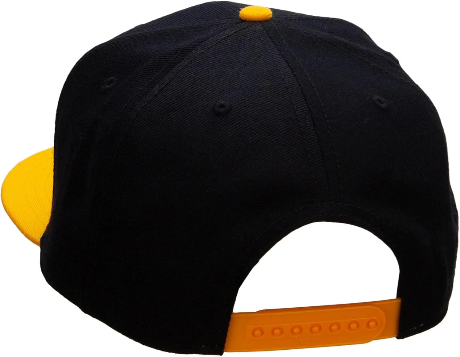 Yellow Lighting Bolt Patched Wool Blend Pro Style 2 Tone Snapback